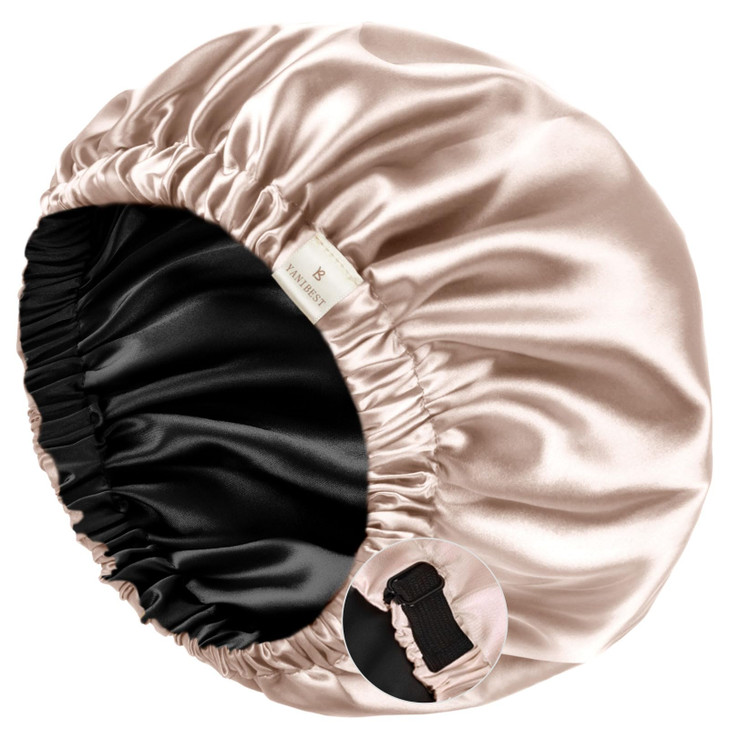 Yanibest Satin Bonnet For Sleeping Women Men Adjustable Hair Bonnet