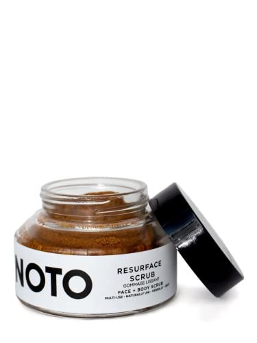 Noto Botanics Resurface Scrub Face Plus Body Clean Natural Non Toxic Beauty 3.4 Oz 100 Ml