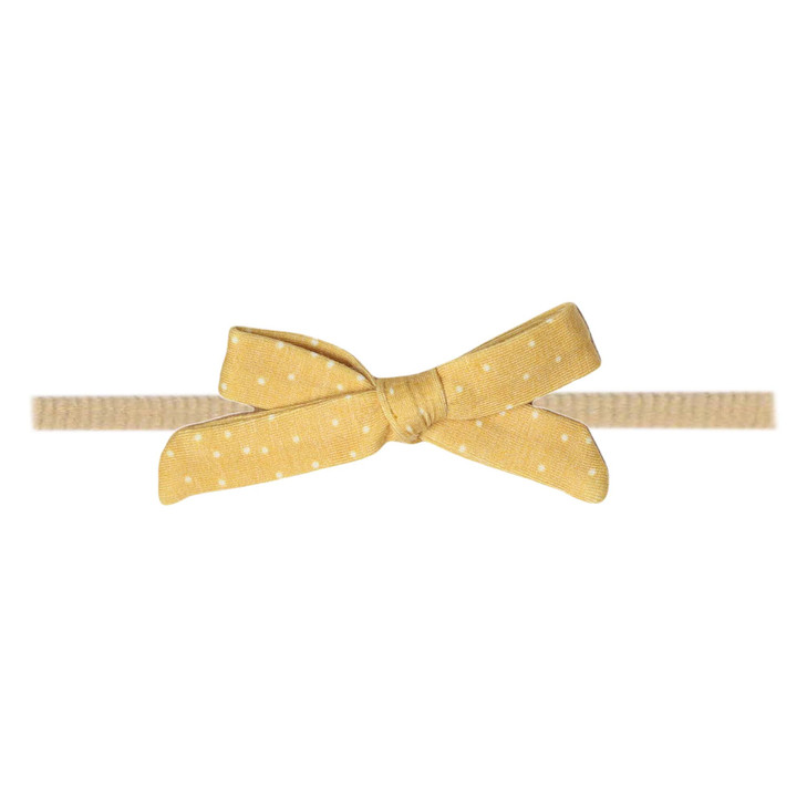 Copper Pearl Ribbon Baby Bows Headbands For Baby Girls Newborn Headband Bows Infant Hair Bows For Baby Girl Nylon Baby Girl Bows And