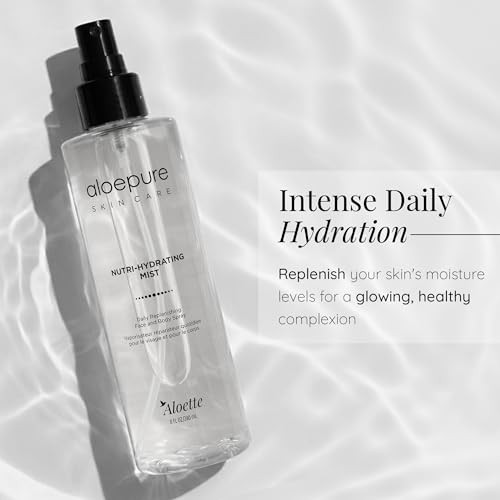 Aloette Nutri Hydrating Mist After Sun Spray Facial And Body Mist Skin Care