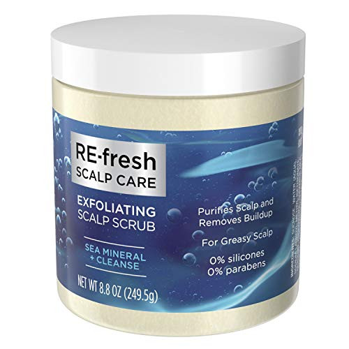 Re Fresh Scalp Care Exfoliating Scalp Scrub Sea Mineral Plus Cleanse 8.8 Oz