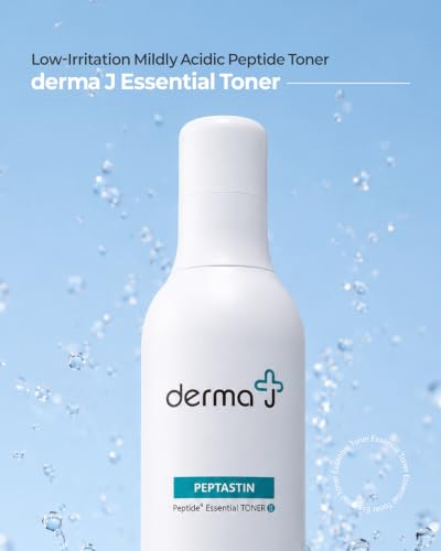 Derma J Premium Facial Toner Formulated With Collagen Boosting Peptides Dermatologist Tested For Moisturizing Anti Aging And Calming Effects