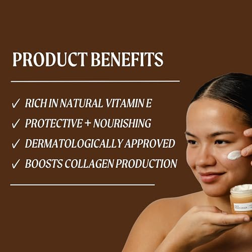 Upcircle Face Moisturizer With Argan Powder 1.7Oz Nourishing Day Cream Vitamin E Aloe Vera Glycerin Shea Plus Coconut Butter Natural Vegan