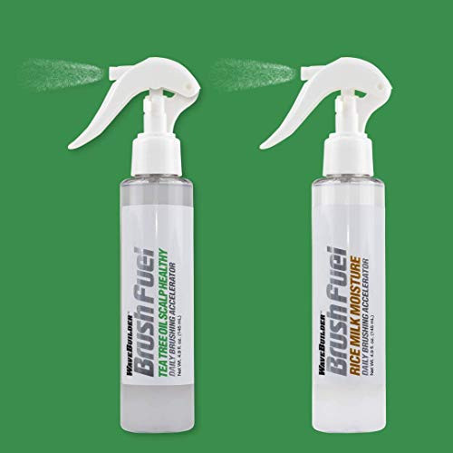 Wavebuilder Brush Fuel Tea Tree Oil Scalp Healthy 4.9 Fl Oz