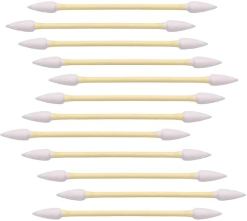1200Pcs Precision Tip Cotton Swabs For Makeup Bamboo Sticks And Double Pointed