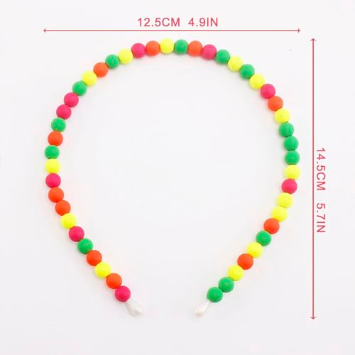 4PCS Pearl Headbands Women Faux Pearl Rhinestones Hairband Bling Pearl Hair Hoop for Women Girls Wedding Accessories-03