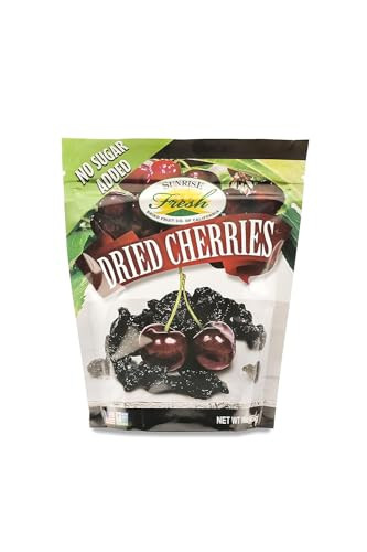 Sunrise Fresh Dried Fruit No Sugar Added Dried Dark Sweet Cherries 2 Lb Bag