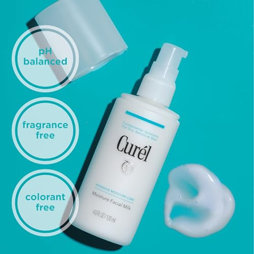 Curel Japanese Skin Care Moisture Facial Milk Face Moisturizer 4 Fl Oz