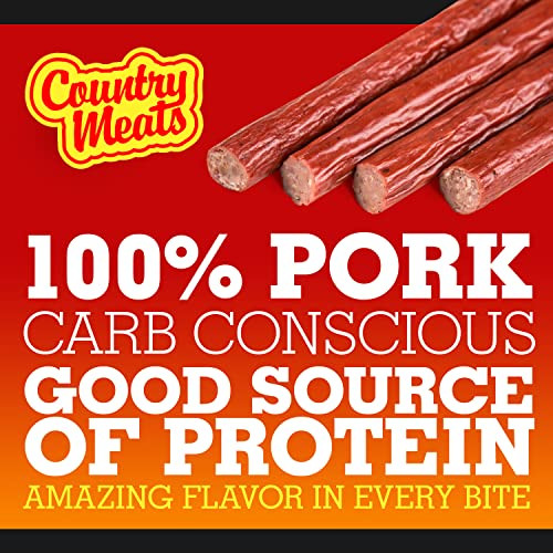 Country Meats Meat Sticks 0 Trans Fat Usda Certified Good Source Of Protein Carb Conscious Snack 9 Meat Sticks Variety Pack