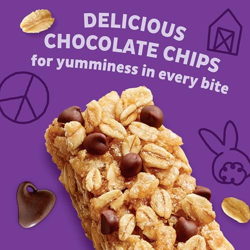 Annie S Organic Chewy Granola Bars Chocolate Chip 12 Ct