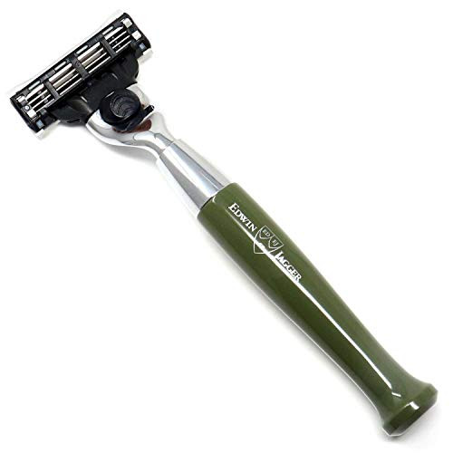 Edwin Jagger Diffusion Series Gillette Mach3 Chrome Plated Razor Green