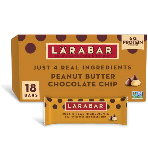 Larabar Peanut Butter Chocolate Chip Fruit And Nut Bars 18 Ct 28.8 Oz