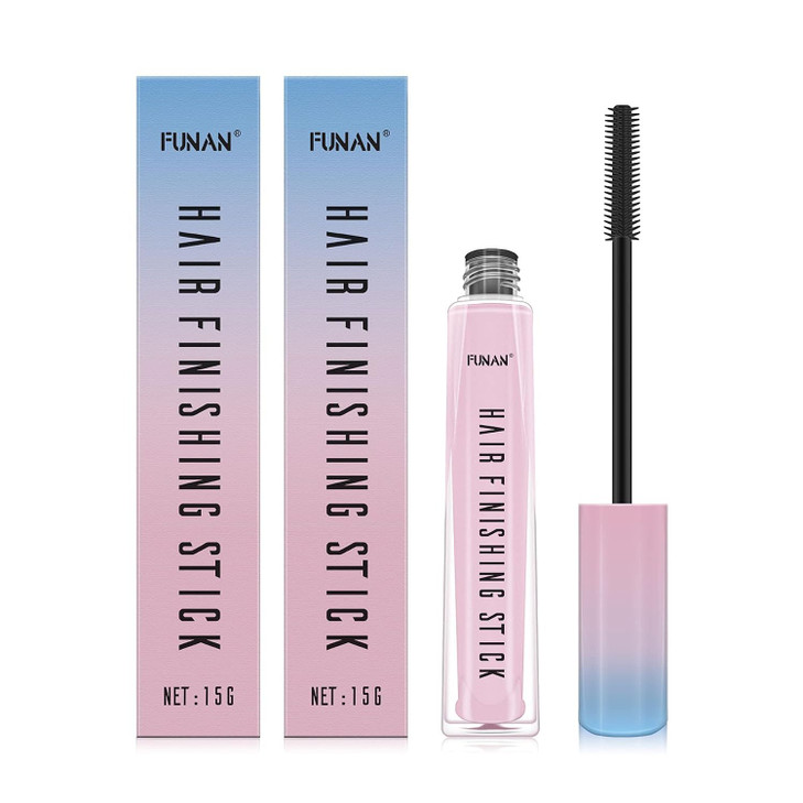 Funan Hair Finishing Stick 2 Pack Flyaway Feel Stick Hair Small Broken Hairs Finishing Cream Non Greasy And Non Sticky
