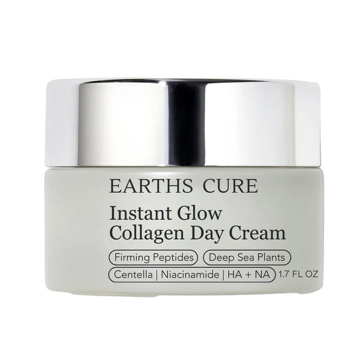Earthscure Collagen Peptides Moisturizer For Face 2Oz Natural Cream To Hydrate And Smooth. For Sensitive Skin