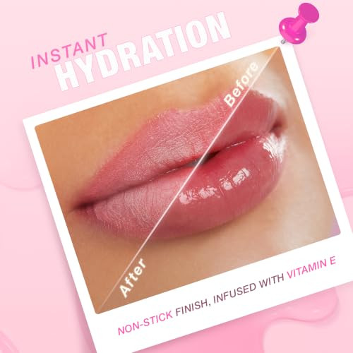 Nicka K New York Hydrating Lip Gel Non Sticky Gloss 6 Pack