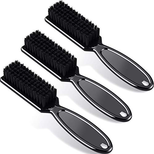 Boao 3 Pcs Clipper Brush Barber Blade Trimmer Black