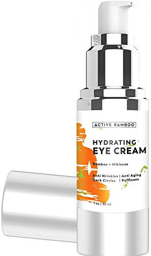 Active Bamboo Anti Aging Eye Cream Dark Circles Wrinkles Eye Bags Fine Lines Puffiness.