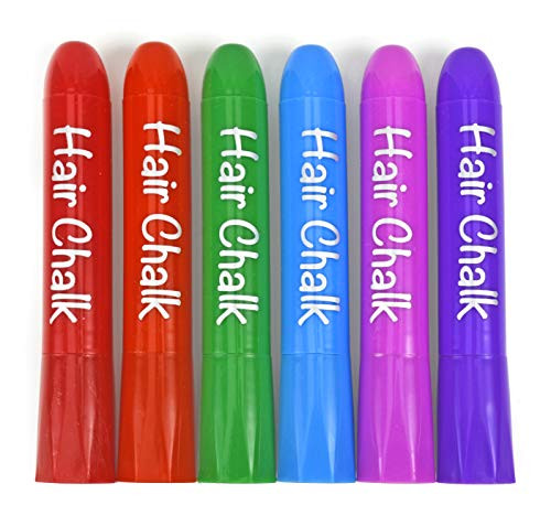 The Pencil Grip Hair Coloring Chalk 6 Colors