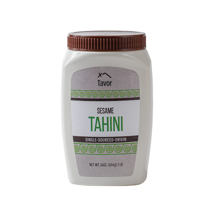 Tavor Natural Tahini Paste 1Lb Toasted Ground Sesame Seeds Raw And Natural Smooth Sauce For Hummus Recipes And Vegan Friendly Meals Non Gmo
