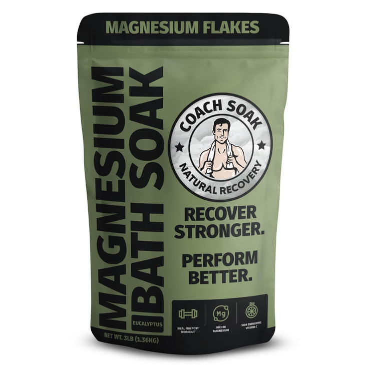 Coach Soak Magnesium Bath Soak 3 Lb Eucalyptus Tea Tree Bath Salts