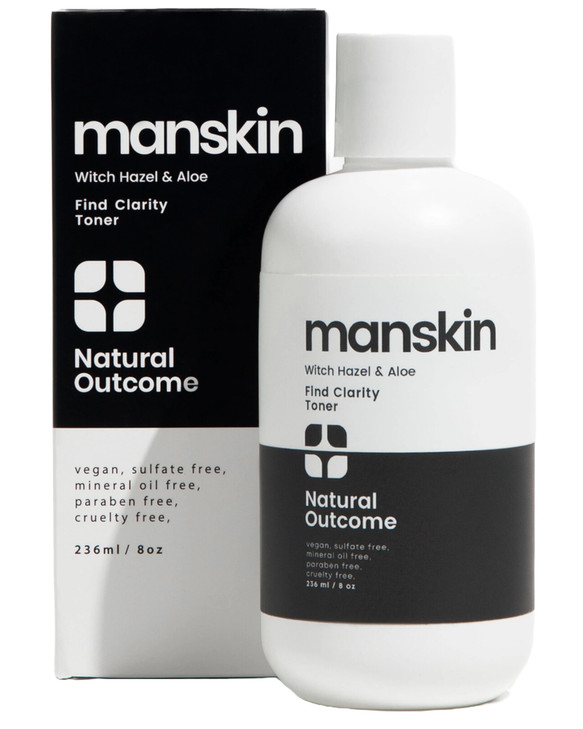 Natural Outcome Man Skin Face Toner Natural Daily Toner Enhances Men Facial Complexion Pore Cleansing Facial Astringent With Witch Hazel And