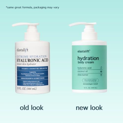 Elastalift Hyaluronic Acid Moisturizer Body Lotion Anti Aging Skin Care Body Cream And Face Lotion Diminishes Look Of Wrinkles Sagging Skin