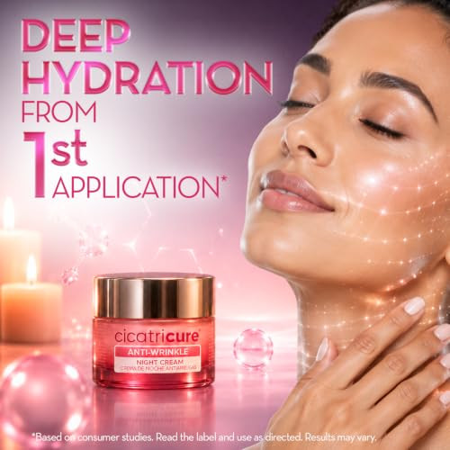 Cicatricure Anti Wrinkle Night Cream Reduces Deep Wrinkles 1.7 Fl Oz