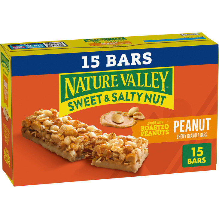 Nature Valley Sweet And Salty Peanut Granola Bars 15 Ct 18 Oz