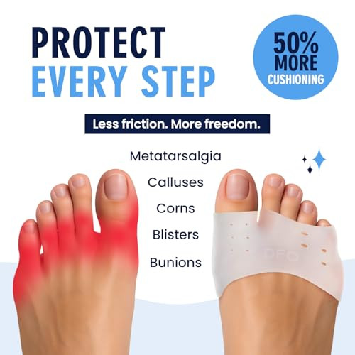 Dr. Frederick S Original Metatarsal Sleeves Plus 4 Ct