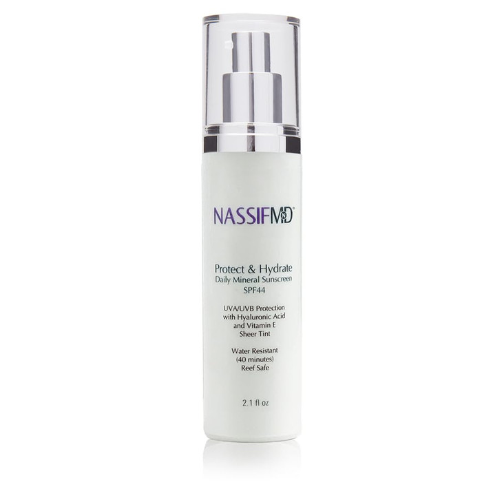 Nassifmd Protect And Hydrate Spf44 Universal Tinted Moisturizer Spf Bb Cream Tinted Moisturizer With Spf Whipped Sunscreen With Hyaluronic