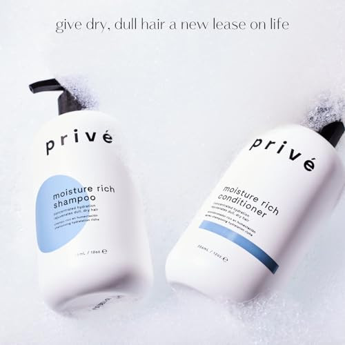Privé Moisture Rich Conditioner Deep Moisturizer For Dry Hair 10 Oz