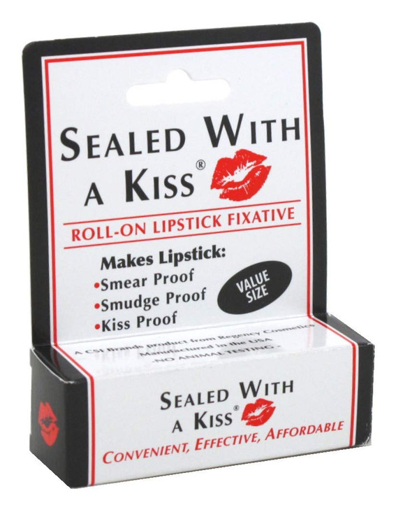 Sealed With A Kiss Lipstick Fixative Roll On Applicator Value Size 12Ml Smear Proof Smudge Proof Kiss Proof