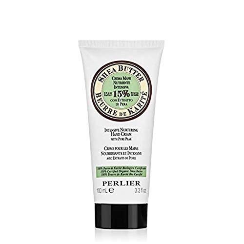 Perlier Shea Butter And Pure Pear Hand Cream 3.3 Fl. Oz
