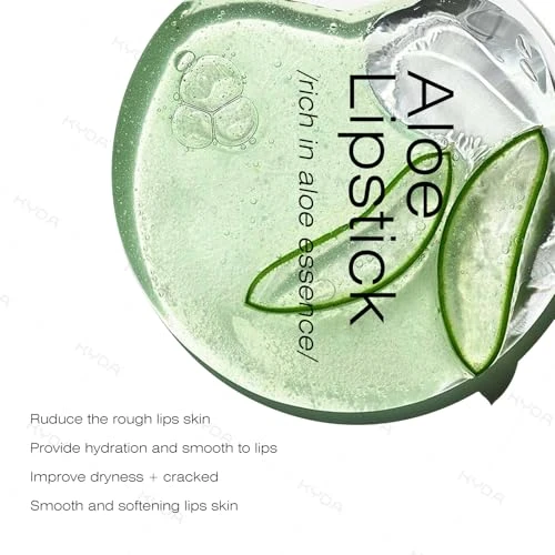 Ownest 3 Pcs Aloe Vera Lipstick Magic Temperature Color Change Lipstick Lip Blam Moisturizing Long Lasting Lip Makeup Update Packing Beauty