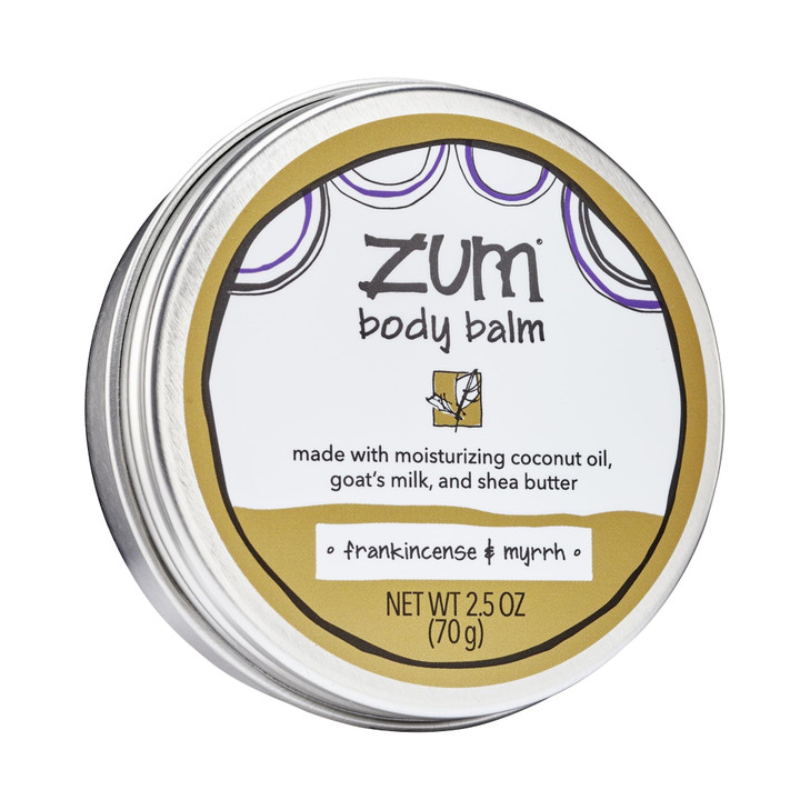 Zum Indigo Wild Body Balm - Body Moisturizer for Women & Men - Includes Goat's Milk, Shea Butter & More - Natural Skin Moisturizer - Frankincense & M