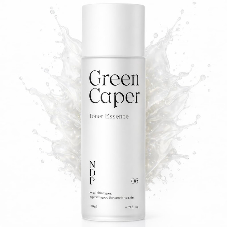 Natural Derma Project Ndp Green Caper Milky Toner Essence Hydrating Korean Toner For Face Deep Moisture For Sensitive And Dry Skin Panthenol