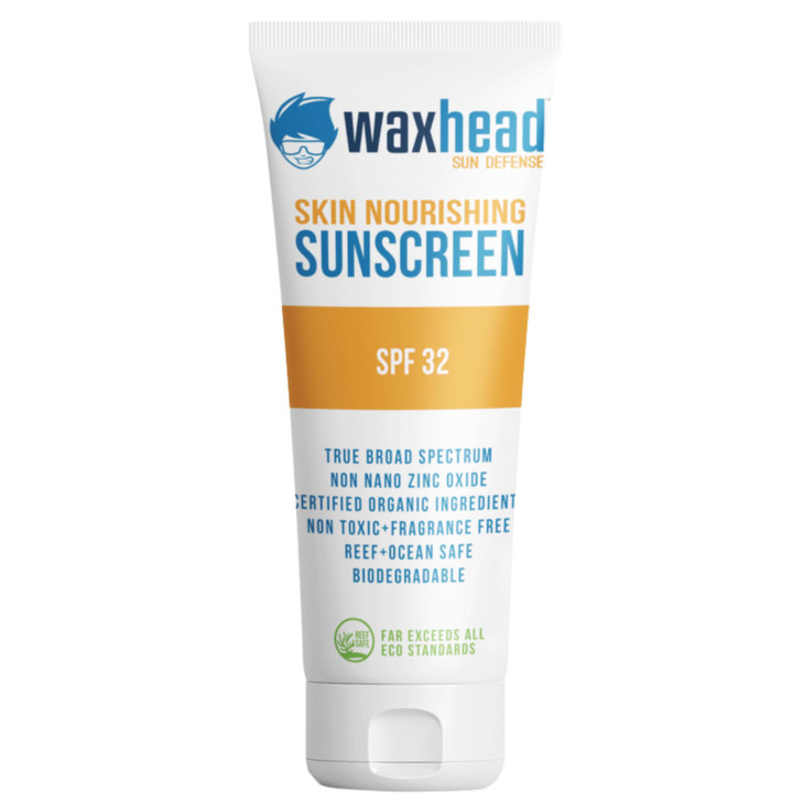 Waxhead Kids Sunscreen Spf 32 Zinc Oxide Mineral Baby Sunscreen 4 Oz