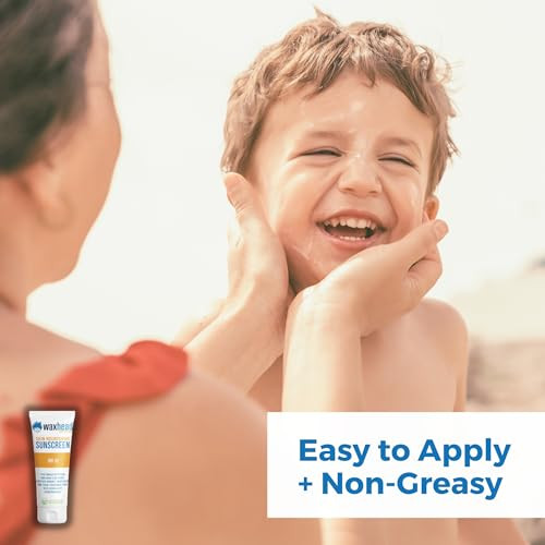 Waxhead Kids Sunscreen Spf 32 Zinc Oxide Mineral Baby Sunscreen 4 Oz