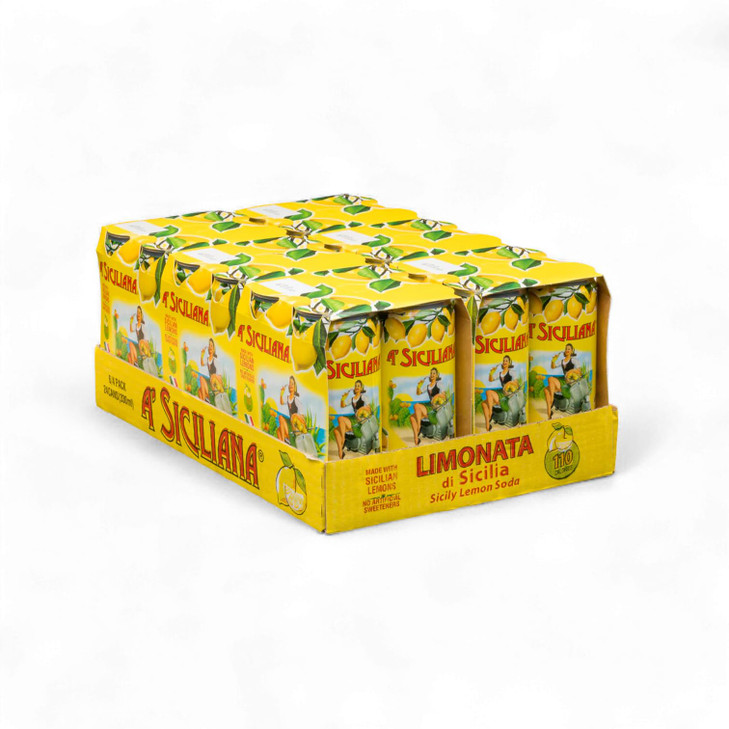 A Siciliana Sicilian Sparkling Limonata 11.15 Fl Oz 24 Pack