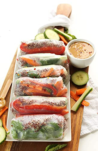 Caf Premium Spring Roll Wrapper Rice Paper Spring Roll Wrappers 25Cm
