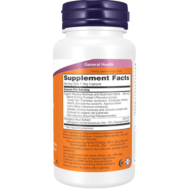NOW Foods Supplements, Immune Renew with Astragalus Root Extract, Immune System Support*, 90 Veg Capsules