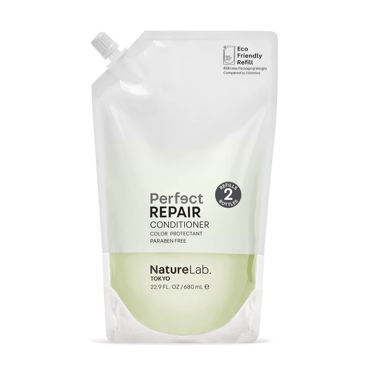 Naturelab.Tokyo Perfect Repair Conditioner Lightweight Conditioner For Damaged Color Treated Hair Penetrates Roots And Revitalizes And