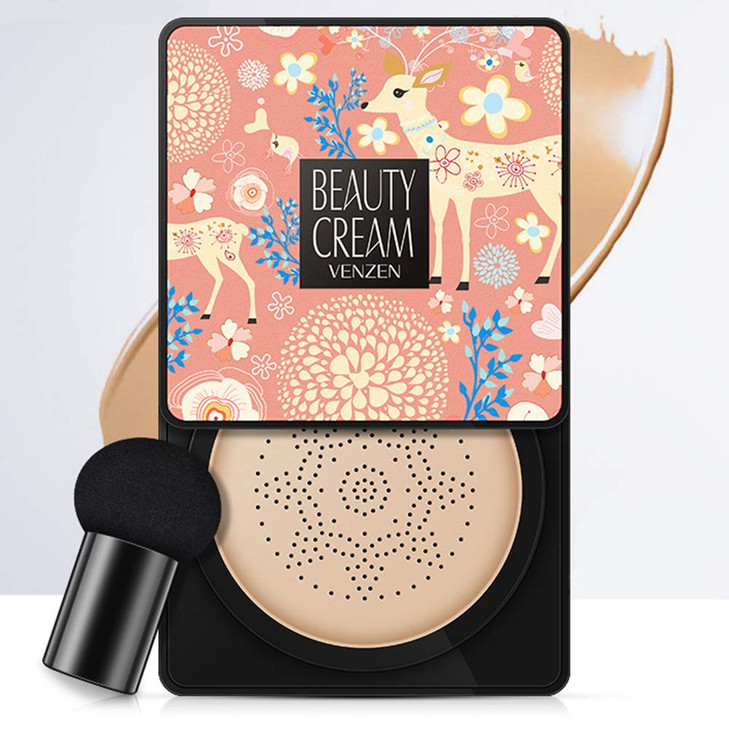 Venzen Beauty Cream Clear Cover Natural Make Up Nourish 20G 01 Natural