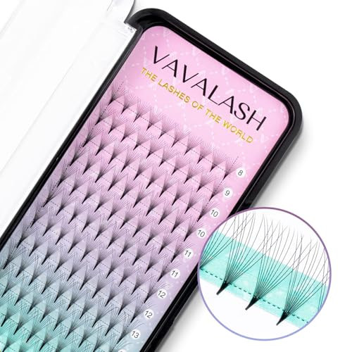 Eyelash Extensions 3D 4D 5D 6D 8D 9D 10D Thickness 0.07 Per 0.1 C D Curl Eyelashes Middle Stem Premade Fans Russian Volume Lash Extensions