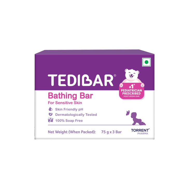 Tedibar Bathing Bar 75 G X 3 S