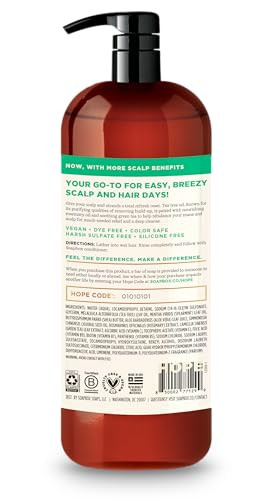 Soapbox Tea Tree And Mint Shampoo For Dry Scalp 33.8 Oz
