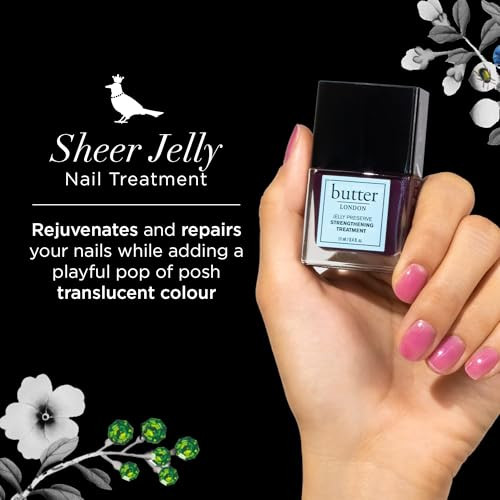 Butter London Nail Strengthener Jelly Preserve Victoria Plum Nail Care