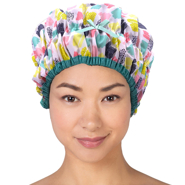Betty Dain Fashionista Reusable Shower Cap Living Color