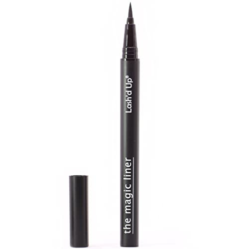 Lash D Up Lash Glue And Eyeliner Hybrid Extra Strength Black Glue Liner Pen Waterproof For False Lashes Strong Hold 0.06 Oz