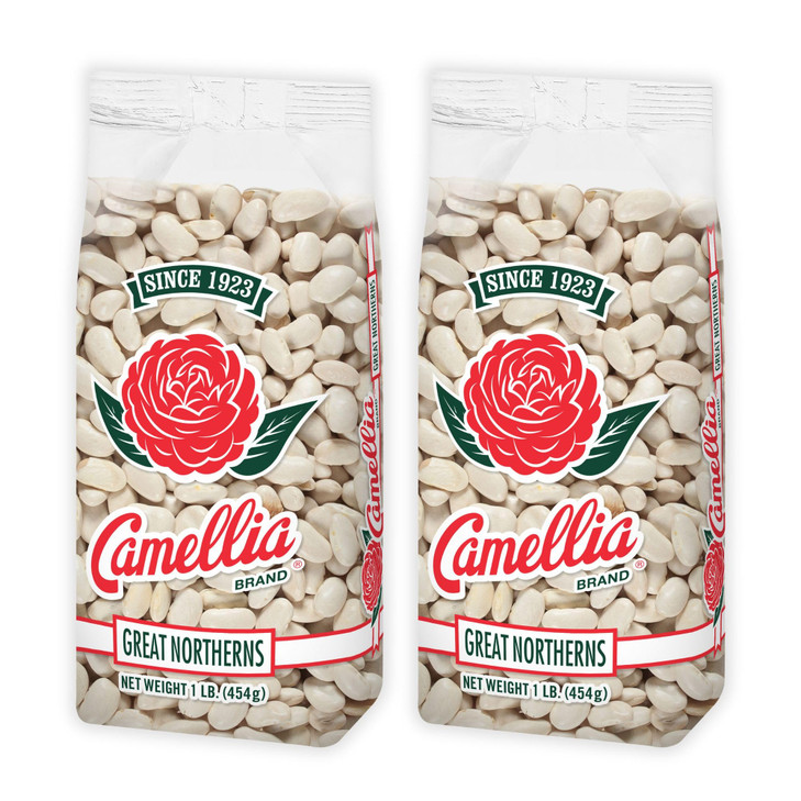 Camellia Great Northern Beans Non Gmo 1 Lb Pack Of 2